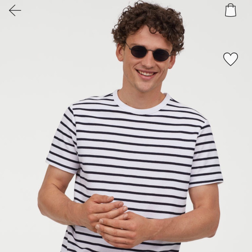 H&M striped top